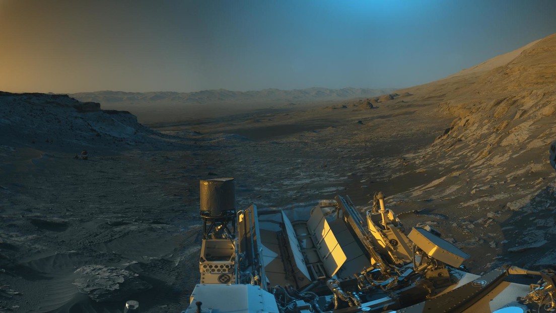 NASA has shared a postcard made by its Rover Curiosity from Mars