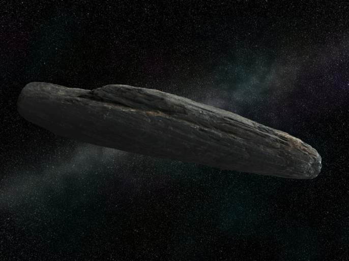   Oumuamua: The mysterious object that passed through the earth was a mystery for days, and now Howard has made a big claim - Marathi News |  Howard now makes a big claim on a mysterious object that passed close to the land that has long been a mystery.

