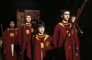Griffindor Quidditch team in Harry Potter and the Philosopher's Stone