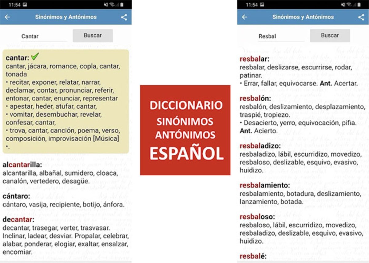 Synonyms and Antonyms Dictionary: Search for similar or opposite words using this Android app