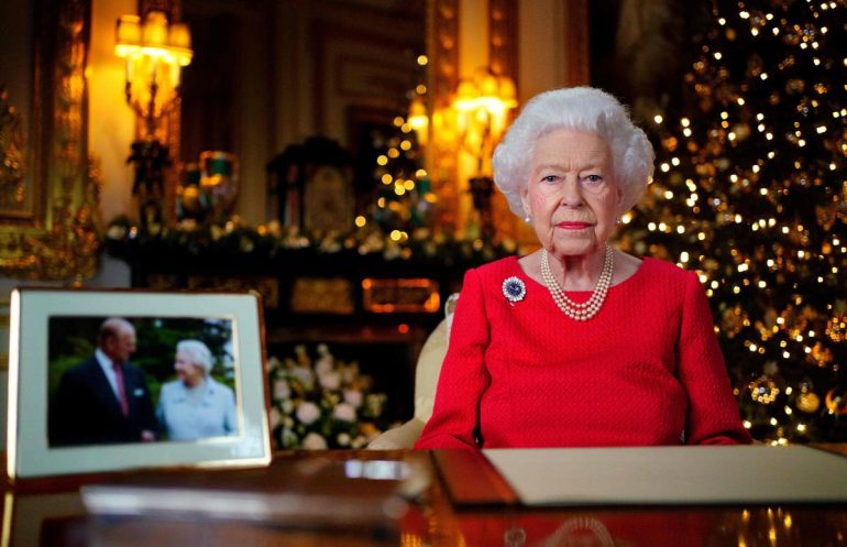 A man with a crossbow enters Windsor as the British royal family celebrates Christmas