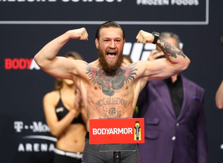 Conor McGregor and his incredible physical transformation