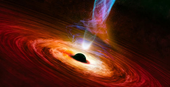 Supermassive black hole eruption covers an area the size of 16 full moons |  Plasma |  Epoch Times