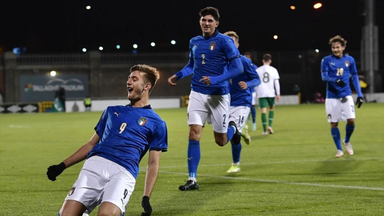 Under-21, Ireland-Italy 0-2: Strong blue in Dublin, Luka and Concelliേരിre scores.