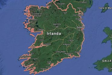 Weather, Can Ireland Go Underwater?  Shock predictions.  "2050 km of coastline flooded"