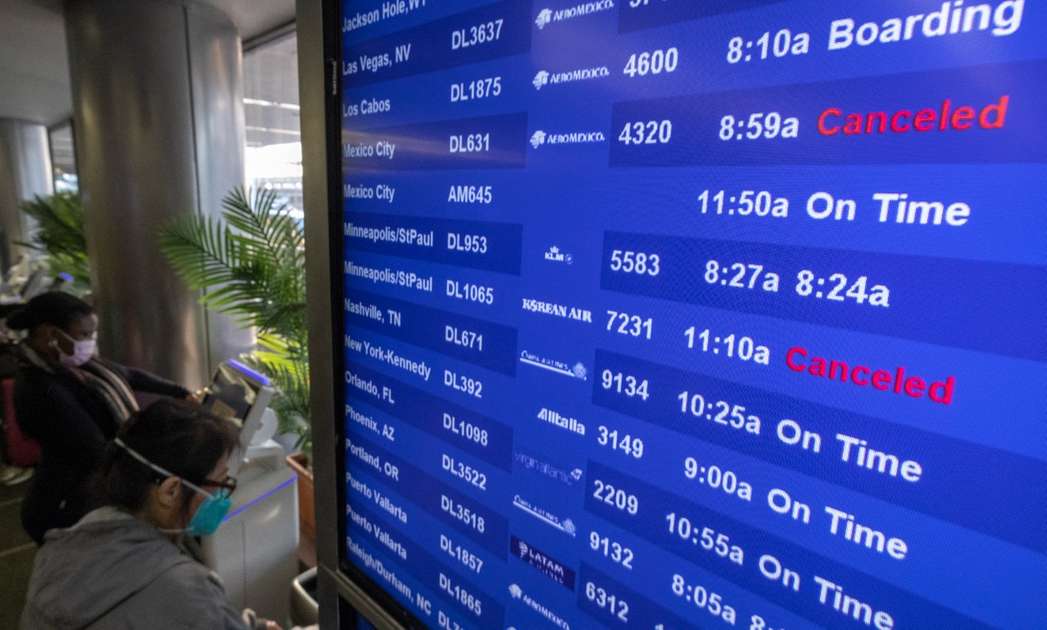 ീകരണംmicron - More than 2,000 flights worldwide canceled due to Mundo's extension

