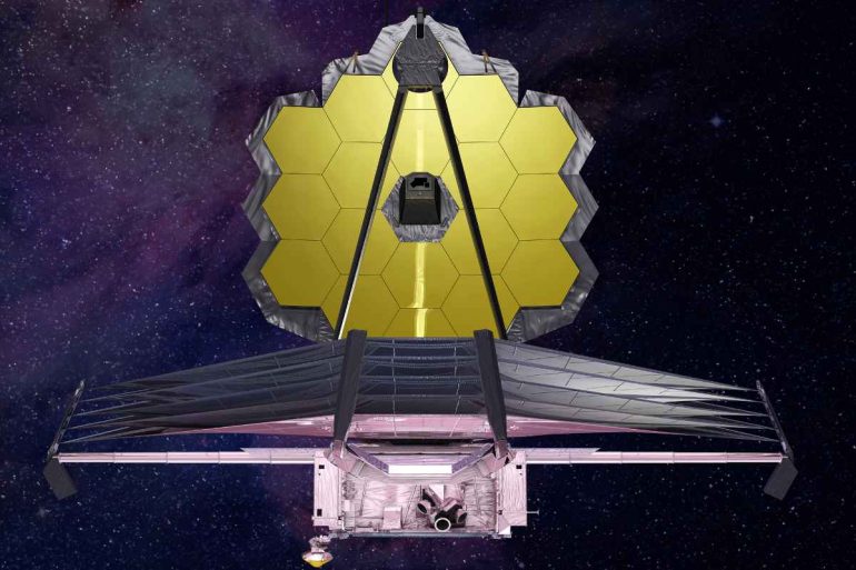 The James Webb Space Telescope has successfully developed its solar shield