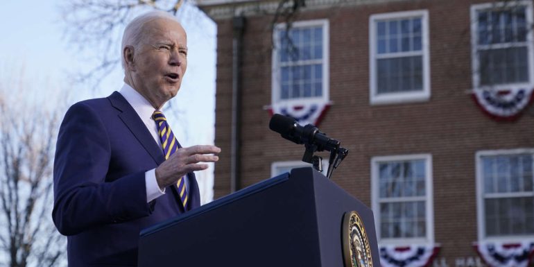 Biden supports change in Senate rules for passing voting rights laws