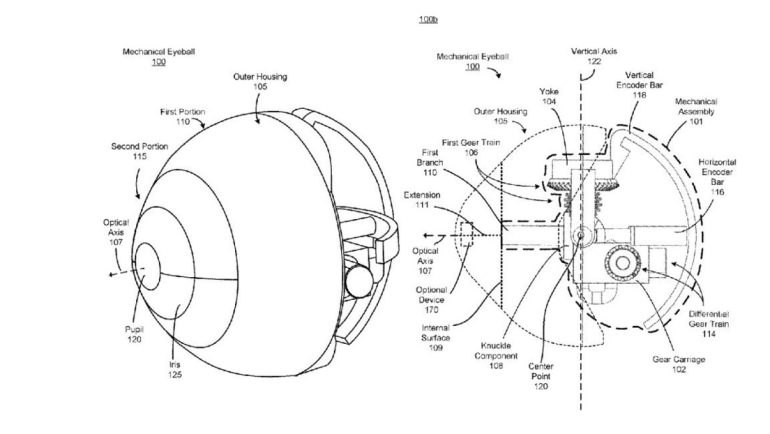 Facebook patenta un globo ocular mecánico "de alto rendimiento y realista"