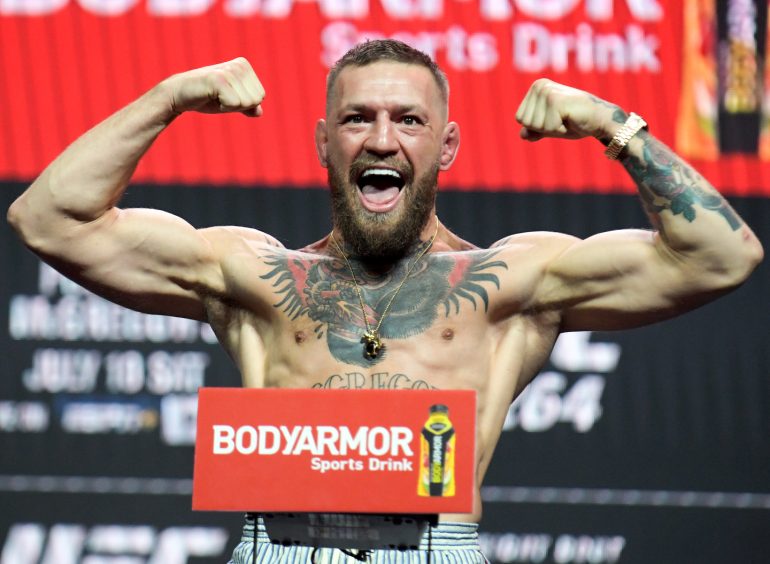 Connor McGregor is sharper than ever in training