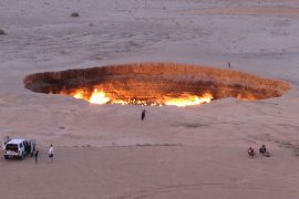 President of Turkmenistan orders closure of 'Hell'  The world