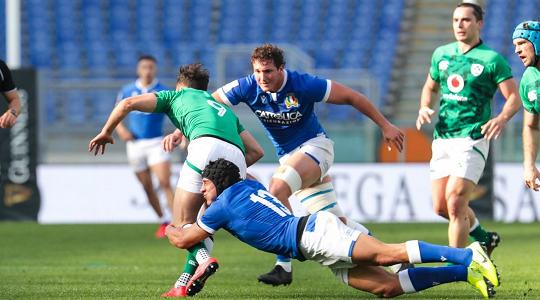Six Nations, Ireland beat Italy 48-10 - Rugby
