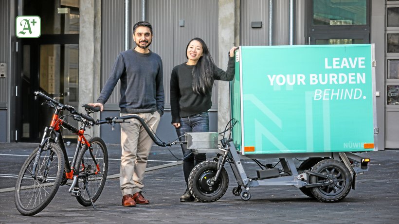 Start-up New Wheel: Hamburg bicycle trailers in high demand internationally


