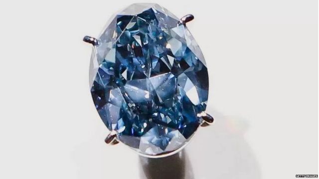 Blue diamond