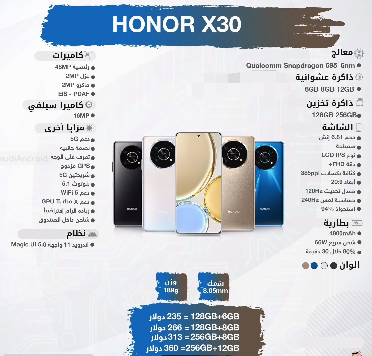 Honor X30