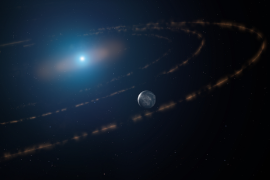 Astronomov nepřímo pozorovali potenciálně ivou planet obíhající kolem mrtvé hvězdy - ČT24 - Česká televize