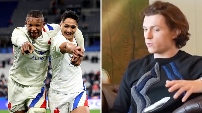 Rugby Six Nations |  Spider-Man star Hollande praises 'fantastic' France over promoting uncharted movie