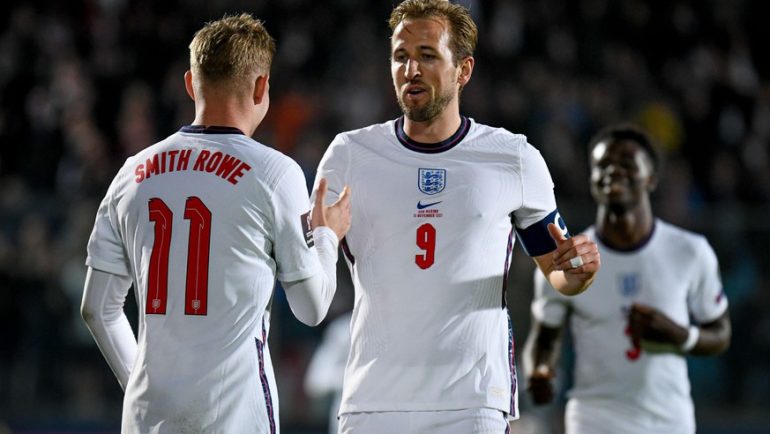 England qualified for the World Cup by defeating San Marino