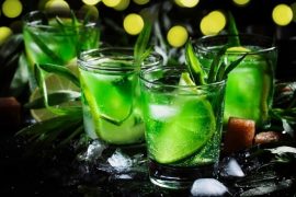 Cocktails verts pour la Saint Patrick