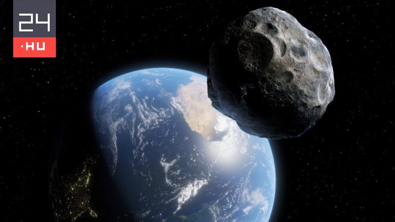 They found that an asteroid had crashed