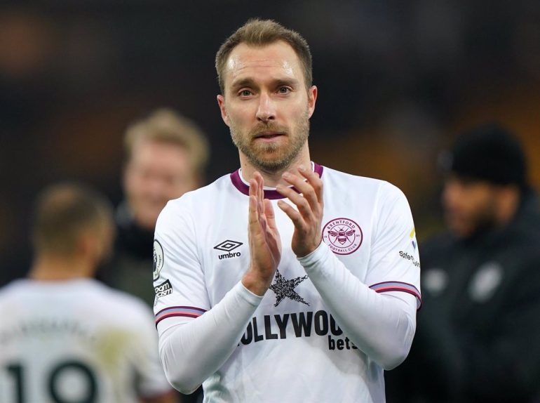Eriksen returns to Denmark with a goal in two minutes