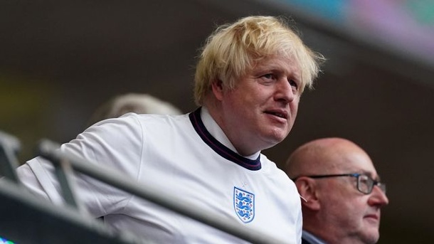 EM 2028 to replace World Cup 2030: Great Britain and Ireland announce applications for EM 2028.  Boris Johnson, Prime Minister of the United Kingdom, stands at Euro 2021.