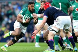 Ireland finished second, beating Scotland in the tournament
