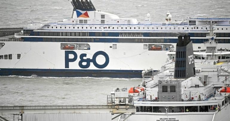 P&O Ferries Dispatch 800 British Sailors - Finance