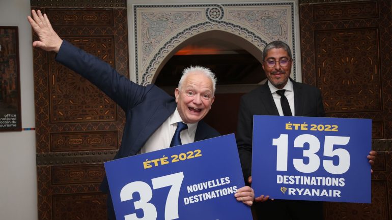 Tourism resumes: ONMT has a record partnership with Ryanair in the summer of 2022