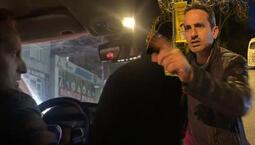 Discussion between taxi driver and female passengers!
