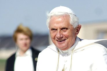 Der emeritierte Papst Benedikt, 2017
