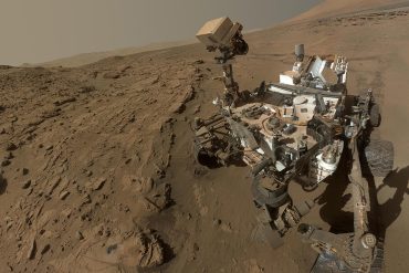Curiosity has found large amounts of groundwater in the rocks of Mars