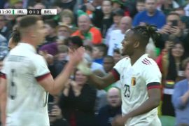 Ireland drew against renewed Belgium