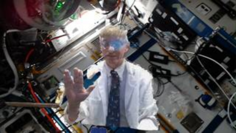NASA 'holoports' a doctor to the International Space Station