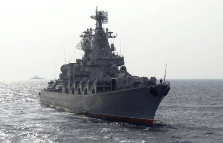 Russian cruiser sinks Moscow with two Ukrainian missiles ...