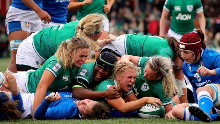 Six Nations Women, Ireland-Italy 29-8