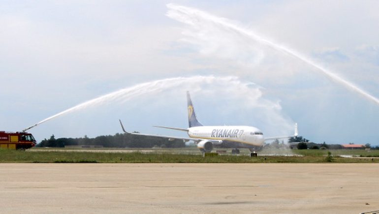 Guard: With Edinburgh, the sixth destination from Nimes, the airport is soaring