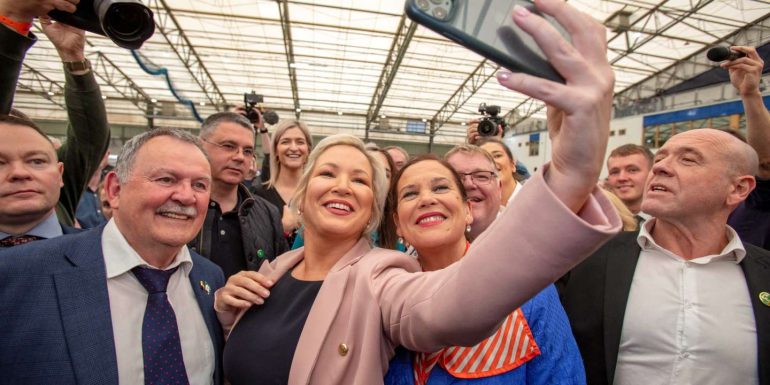 In Northern Ireland, Sinn Fin hails "a new era" and the Unionists record their defeat