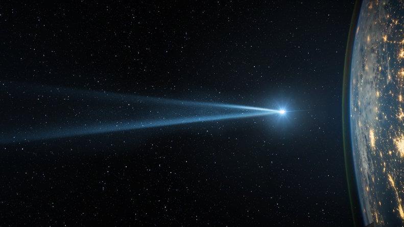 Hubble measures the largest comet ever seen