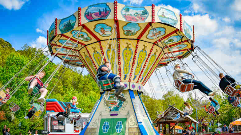 Oscarshausen Amusement Park opens on Ascension Day weekend with special attractions.