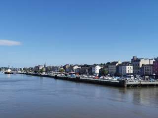 For a view of the city of Waterford, offer the best vantage point from the bridge you have to cross when exiting the station.
