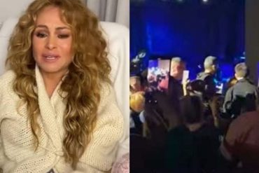 Paulina Rubio alleges that she was mistakenly touched by a security guard