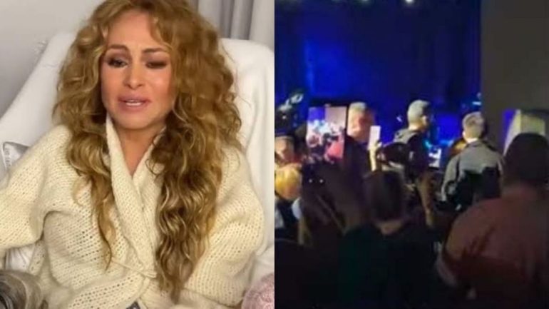 Paulina Rubio alleges that she was mistakenly touched by a security guard