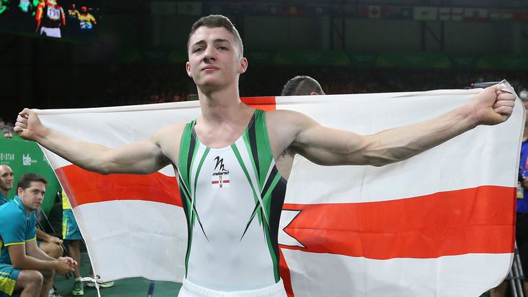 Rice McLennan won gold at the 2018 Commonwealth Games as a gymnast from Northern Ireland.