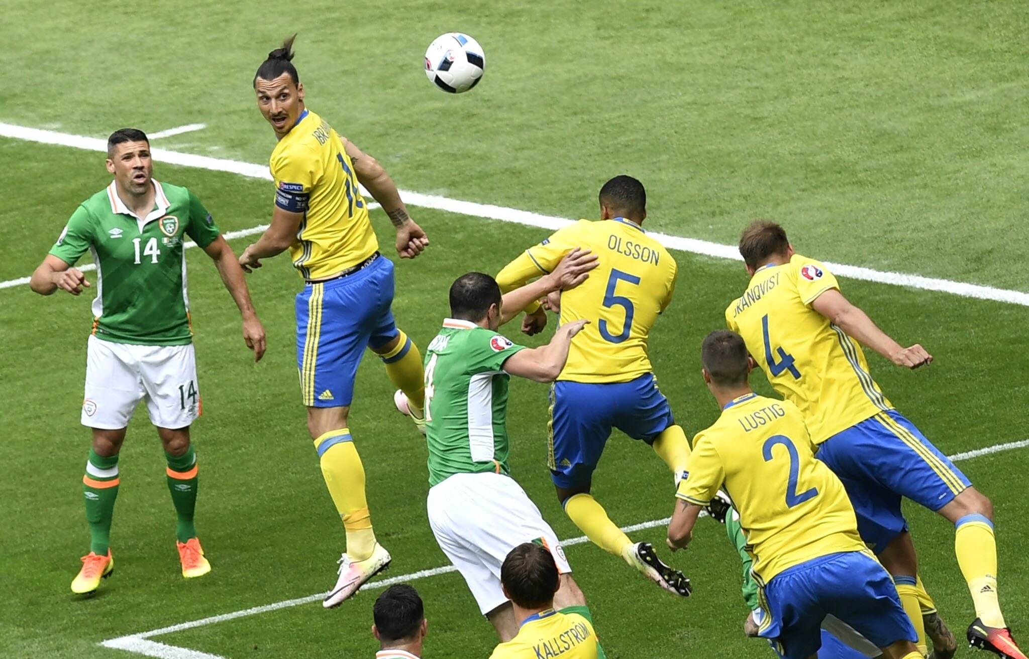  1: 1!  Ireland denied victory against Sweden in an own goal


