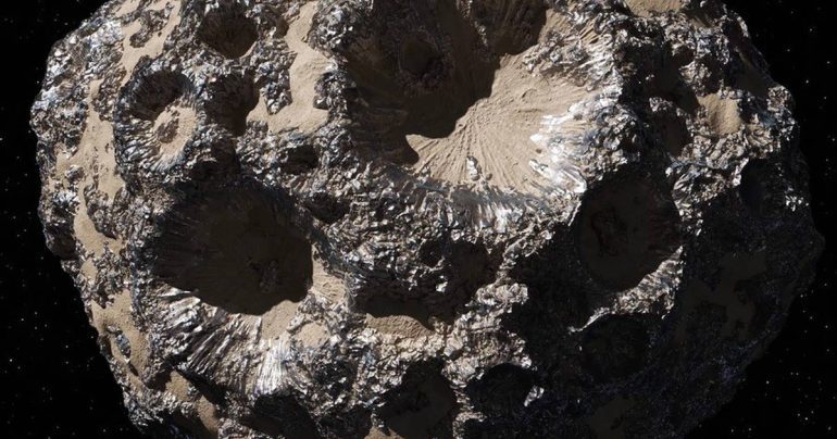 NASA estimates that the asteroid Psyche 16 contains more minerals than the Earth's global economy - Fairware