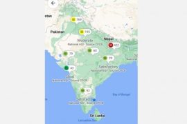 How do you know the air quality in your area via Google Maps?  - A Quick Guide |  Mobile phone users can know the Air Quality Index through Google Map
