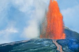 The lava 'music' may explain the eruption rhythm of the world's most active volcano