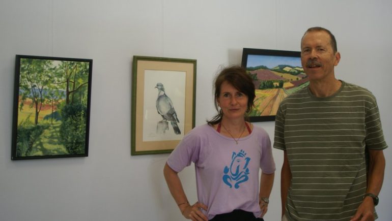 Vic- fessensk: Two Polish painters on display at the town hall