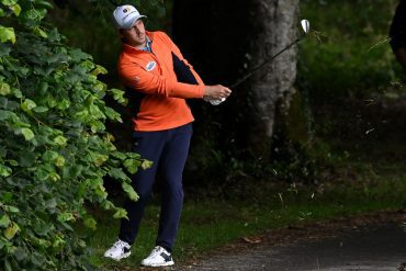 Golf: Lucas Nemechs gets off to a rocky start at the Irish Open